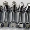 PARAFUSO CROMADO LONGO P/RODA BRASILIA/FUSCA - 16PÇS
