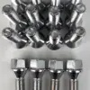 PARAFUSO CROMADO LONGO P/RODA FIAT - 16PÇS - 014007