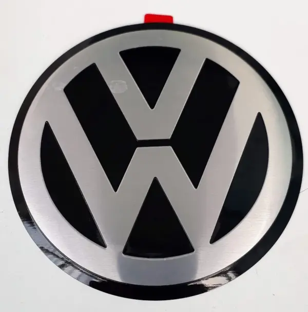 EMBLEMA ADESIVO 90mm PARA RODAS - JOGO 4 PÇS