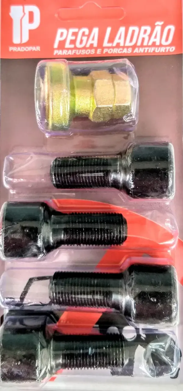 PARAFUSOS ANTI-FURTO P/RODAS BMW / MINI-COOPER - JOGO