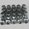 PORCA CROMADA P/RODAS F-1000 COM ARRUELAS - JOGO 20 PÇS