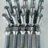 PARAFUSO CROMADO P/RODAS MULTI LONGO C/16 PÇS - 005005