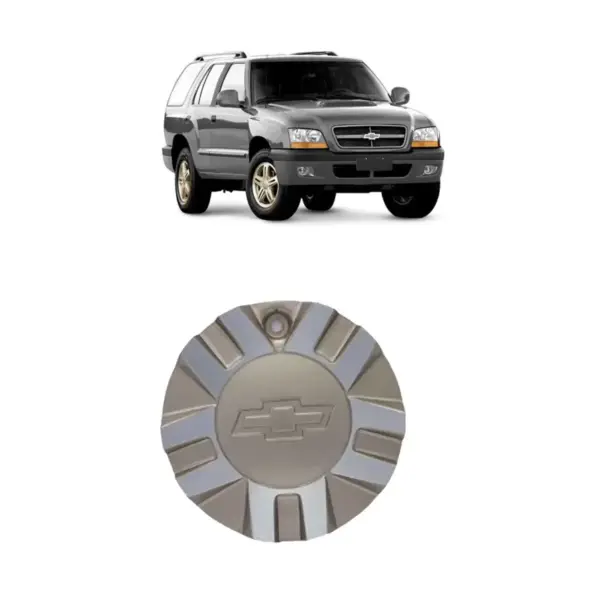CALOTA CENTRAL P/RODA S-10/BLAZER 2003/2008 ARO 16" - 1PÇ - 2401