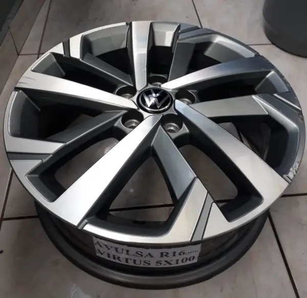 RODA VW VIRTUS COMFORTLINE 200 TSI ARO 16 5X100 - AVULSA
